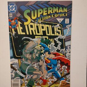 ACTION COMICS # 684 DOOMSDAY PART 5 NEWSSTAND Written by Roger Stern Doomsday